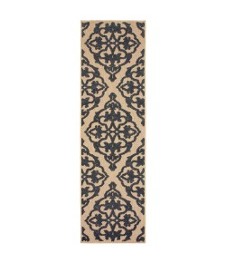 Oriental Weavers Cayman 001B9 Sand/ Charcoal Area Rug 9 ft. 10 in. X 12 ft. 10 in. Rectangle