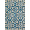 Oriental Weavers Cayman 2541M Sand/ Blue Area Rug 9 ft. 10 in. X 12 ft. 10 in. Rectangle