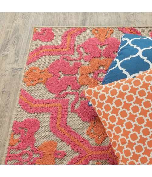 Oriental Weavers Area Rug Cayman 2541V Sand 1'10" X  3' 3"