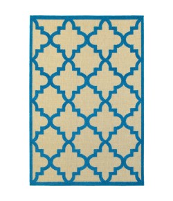 Oriental Weavers Cayman 660L9 Sand/ Blue Area Rug 1 ft. 10 in. X 3 ft. 3 in. Rectangle