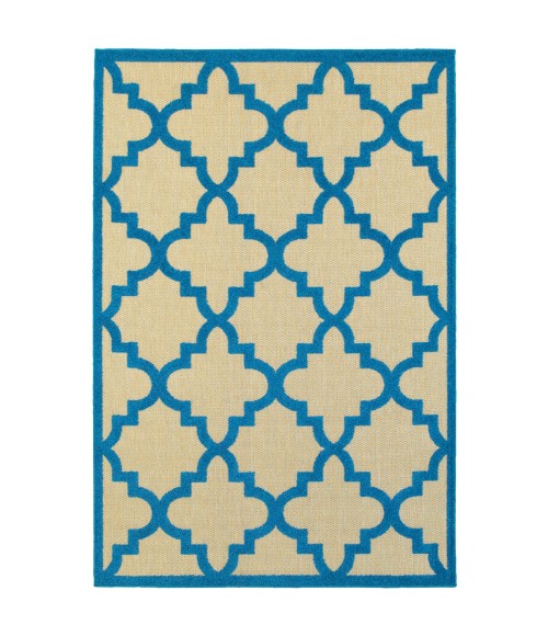 Cayman Area Rug Oriental Weavers Area Rug Cayman 660L9 Sand 1'10" X 3' 3"