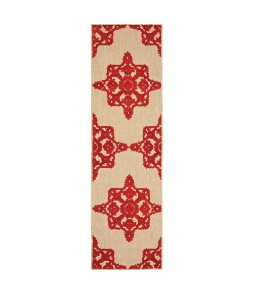 Cayman Area Rug Oriental Weavers Area Rug Cayman 097R9 Sand 2' 3" X 7' 6" Runner