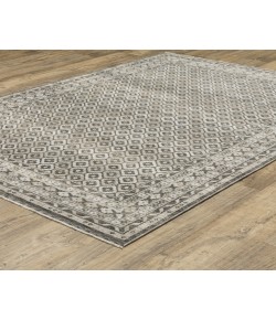 Oriental Weavers Chamberlain Ch03B Grey/ Black 6 Ft. 7 In. X 9 Ft. 6 In. Rectangle Rug