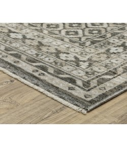 Oriental Weavers Chamberlain Ch03B Grey/ Black 6 Ft. 7 In. X 9 Ft. 6 In. Rectangle Rug