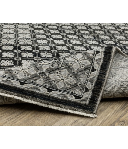 Oriental Weavers Chamberlain Rug Oriental Weavers CHAMBERLAIN CH04A Black 2' 3X7' 6
