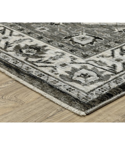 Oriental Weavers CHAMBERLAIN CH05C Charcoal 5' 3X7' 6