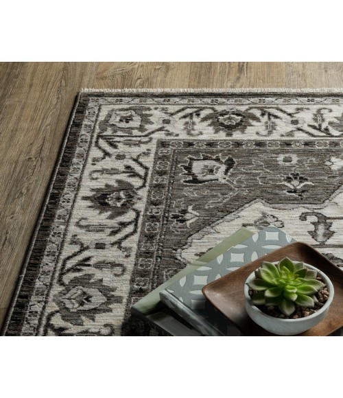 Oriental Weavers CHAMBERLAIN CH05C Charcoal 5' 3X7' 6