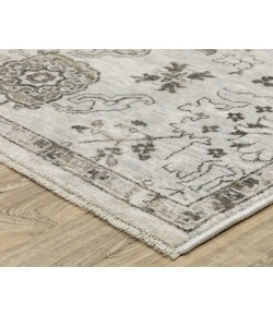 Oriental Weavers Chamberlain Ch06B Ivory/ Grey 2 Ft. 3 In. X 7 Ft. 6 In. Runner Rug
