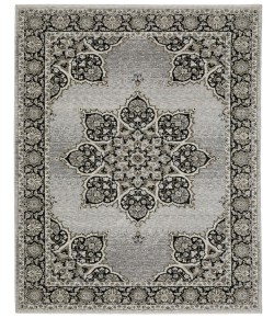 Oriental Weavers Chamberlain Ch11L Grey/ Black 6 Ft. 7 In. X 9 Ft. 6 In. Rectangle Rug