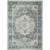 Oriental Weavers Charleston Cha01 Blue/ Ivory Area Rug 5 ft. X 7 ft. Rectangle