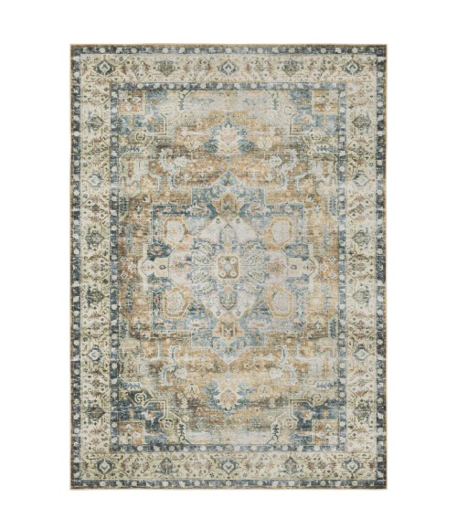 Oriental Weavers Area Rug Charleston CHA02 Blue 5' X  7'