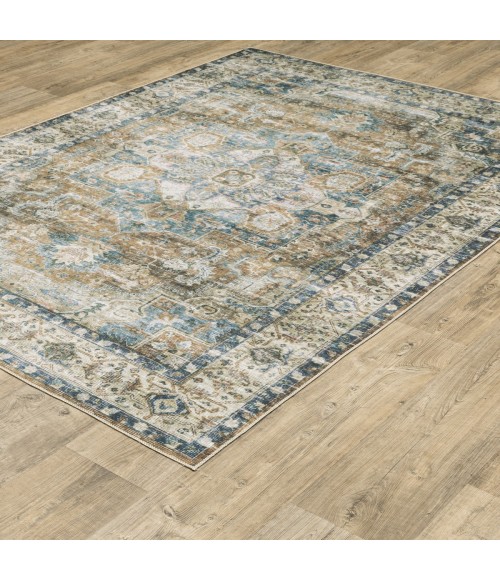 Oriental Weavers Area Rug Charleston CHA02 Blue 5' X  7'