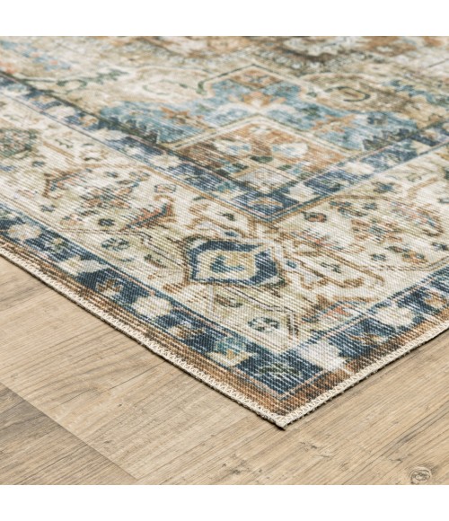 Oriental Weavers Area Rug Charleston CHA02 Blue 5' X  7'