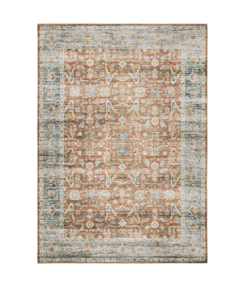 Oriental Weavers Area Rug Charleston CHA04 Rust 3' 6" X  5' 6"