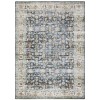 Oriental Weavers Charleston Cha05 Blue/ Gold Area Rug 5 ft. X 7 ft. Rectangle