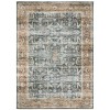 Oriental Weavers Charleston Cha06 Blue/ Rust Area Rug 5 ft. X 7 ft. Rectangle