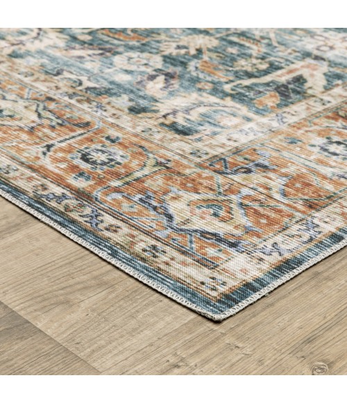 Oriental Weavers Area Rug Charleston CHA06 Blue 5' X  7'