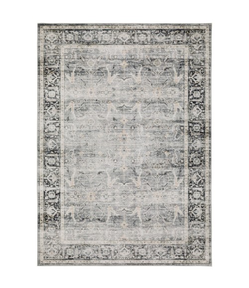 Oriental Weavers Area Rug Charleston CHA07 Charcoal 5' X  7'