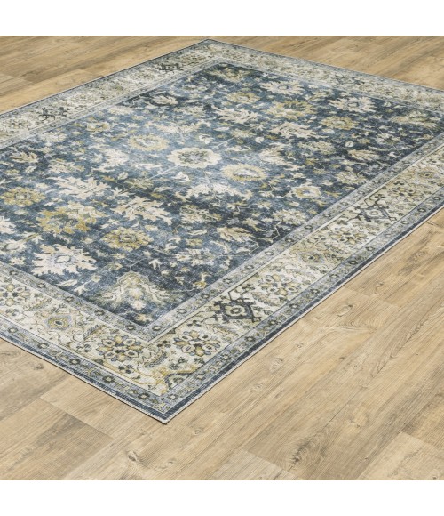 Oriental Weavers Area Rug Charleston CHA08 Charcoal 2' X  8' Runner