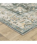 Oriental Weavers Area Rug Charleston CHA09 Blue 2' X  8' Runner