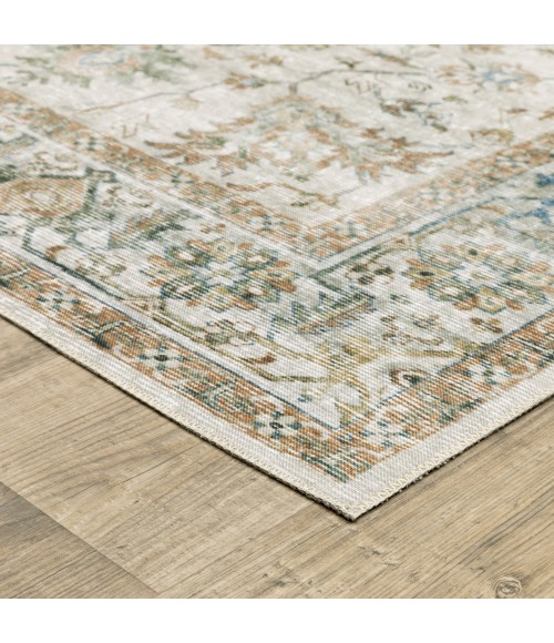 Oriental Weavers Area Rug Charleston CHA10 Ivory 7' 6" X 10'