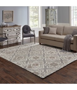 Oriental Weavers Craft 93004 Grey/ Sand Area Rug 8 ft. 0 in. X 10 ft. 0 in. Rectangle