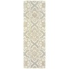 Oriental Weavers Craft 93004 Grey/ Sand Area Rug 2 ft. 6 in. X 8 ft. 0 in. Runner