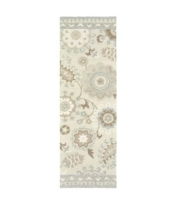 Oriental Weavers Craft 93005 Ivory/ Grey Area Rug 2 ft. 6 in. X 8 ft. 0 in. Runner