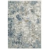 Oriental Weavers Easton 011E3 Blue/ Ivory Area Rug 3 ft. 3 in. X 5 ft. Rectangle
