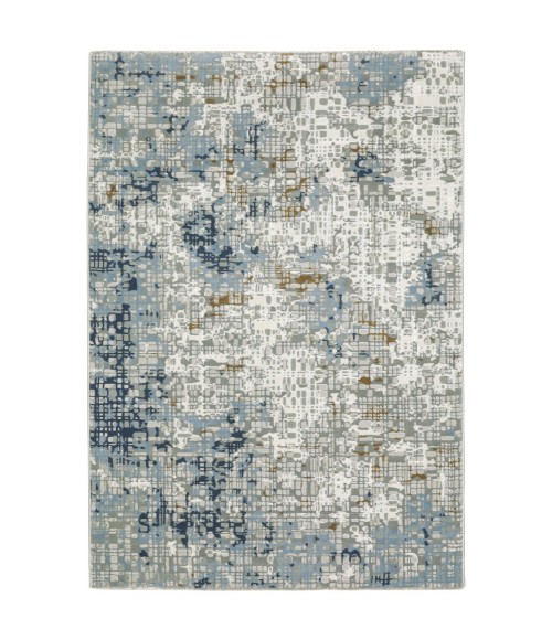 Oriental Weavers Area Rug Easton 011E3 Blue 3' 3" X  5'