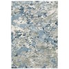 Oriental Weavers Easton 3317E Grey/ Blue Area Rug 3 ft. 3 in. X 5 ft. Rectangle