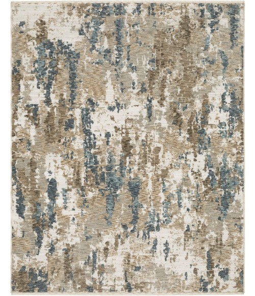 Oriental Weavers ECHO ech11 Beige/Blue Rug 9'10X12'10