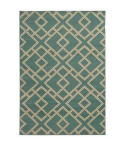 Oriental Weavers Ella 3685M Blue/ Beige Area Rug 6 ft. 7 in. X 9 ft. 6 in. Rectangle