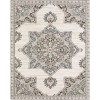 Oriental Weavers Ellington Ell01 Ivory/ Blue 3 Ft.10 In. X 5 Ft. 5 In. Rectangle Rug