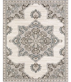 Oriental Weavers Ellington Ell01 Ivory/ Blue 3 Ft.10 In. X 5 Ft. 5 In. Rectangle Rug