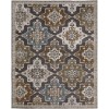 Oriental Weavers Ellington Ell07 Blue/ Rust 9 Ft.10 In. X 12 Ft.10 In. Rectangle Rug