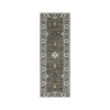 Oriental Weavers Ellington Ell09 Grey/ Blue 2 Ft. 3 In. X 7 Ft. 6 In. Runner Rug