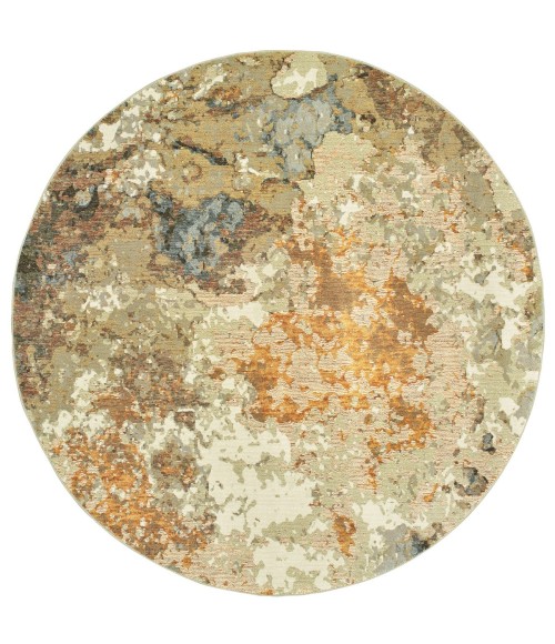 Oriental Weavers Area Rug Evolution 8031B Gold 7'10"