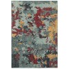 Oriental Weavers Evolution 8036C Blue/ Red Area Rug 5 ft. 3 in. X 7 ft. 3 in. Rectangle