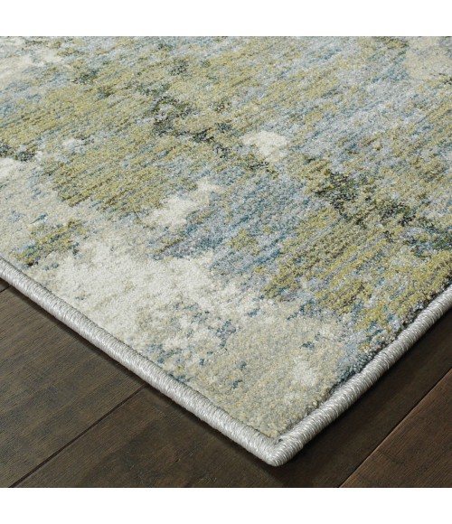 Evolution Area Rug Oriental Weavers Area Rug Evolution 8039E Blue 10' 0" X 13' 2"