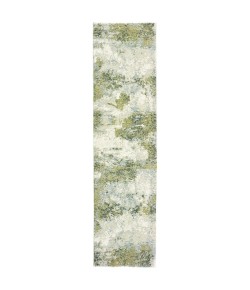 Oriental Weavers Evolution 8039E Blue/ Green Area Rug 2 ft. 3 in. X 8 ft. 0 in. Runner