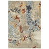 Oriental Weavers Evolution 8043K Beige/ Blue Area Rug 5 ft. 3 in. X 7 ft. 3 in. Rectangle