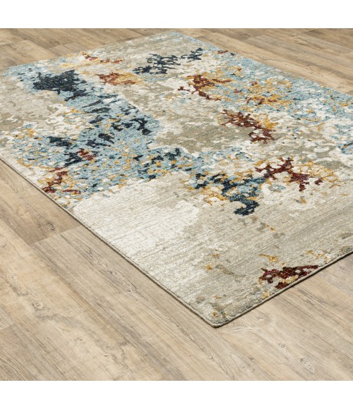 Evolution Area Rug Oriental Weavers Area Rug Evolution 8043K Beige 3' 3" X 5' 2"