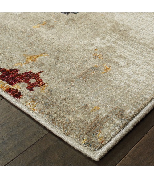 Evolution Area Rug Oriental Weavers Area Rug Evolution 8043K Beige 3' 3" X 5' 2"
