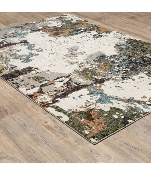 Evolution Area Rug Oriental Weavers Area Rug Evolution 0981A Ivory 10' 0" X 13' 2"