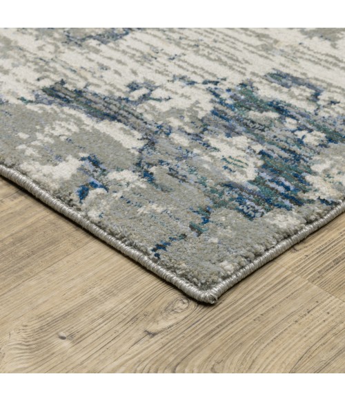 Oriental Weavers Area Rug Evolution 0984D Grey 1'10" X  3' 2"