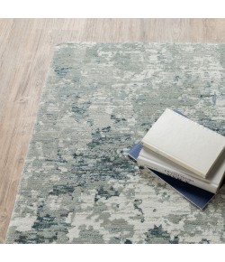 Oriental Weavers Evolution 0984D Grey/ Blue Area Rug 1 ft. 10 in. X 3 ft. 2 in. Rectangle