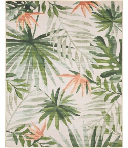 Oriental Weavers Fiji Fij04 Beige/ Green 5 Ft. X 7 Ft. Rectangle Rug