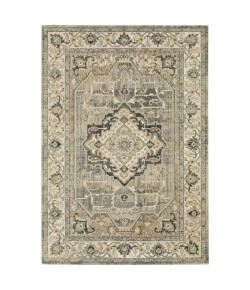 Oriental Weavers Florence 1805X Beige/ Grey Area Rug 6 ft. 7 in. X 9 ft. 6 in. Rectangle