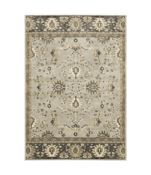 Oriental Weavers Area Rug Florence 4928C Blue 5' 3" X  7' 6"